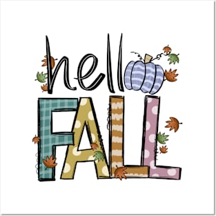 hello fall Posters and Art